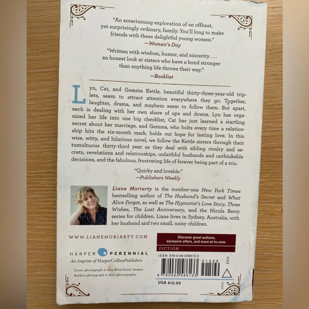 ⭐️HP⭐️Three Wishes|Liane Moriarty📚 - Picture 2 of 2